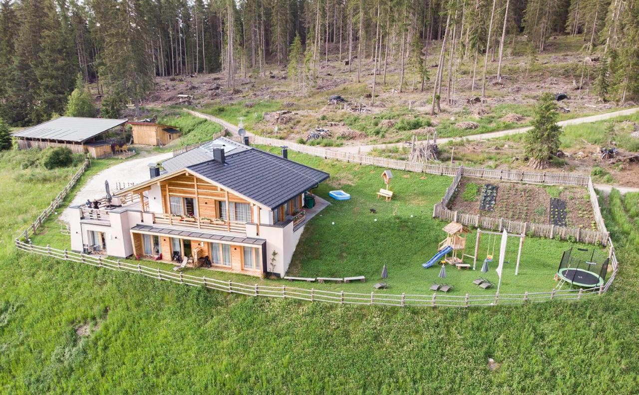 サン・マルティーノ・イン・バディーアAlpinus Agriturismアパートメント エクステリア 写真