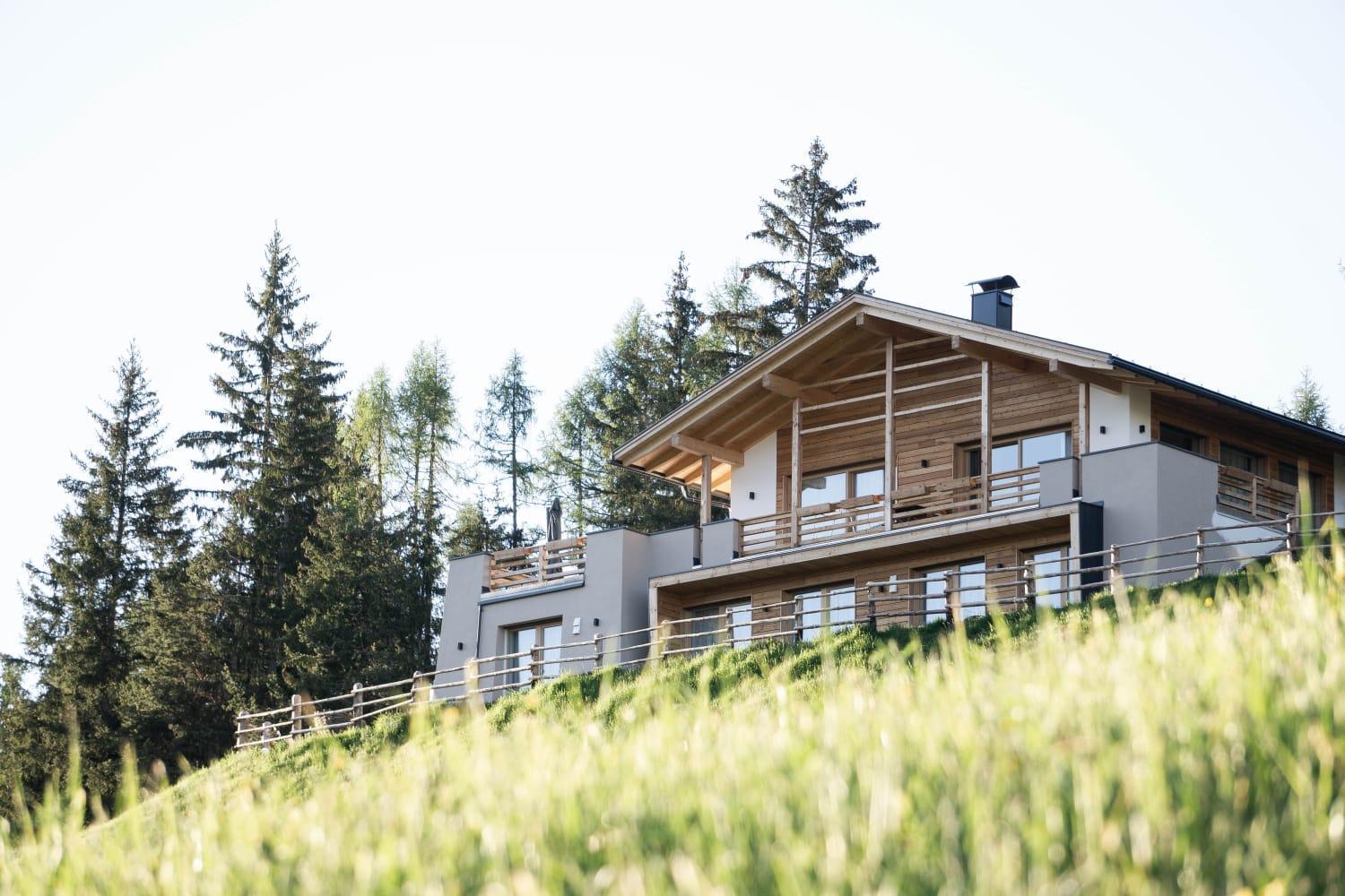 サン・マルティーノ・イン・バディーアAlpinus Agriturismアパートメント エクステリア 写真